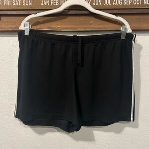 C9 by Champion Black Shorts Elastic Waist Drawstring Polyester  Size L (1333)